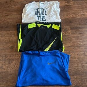 3 Nike shirts
